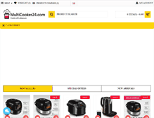 Tablet Screenshot of multicooker24.com